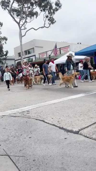 Golden’s on Parade