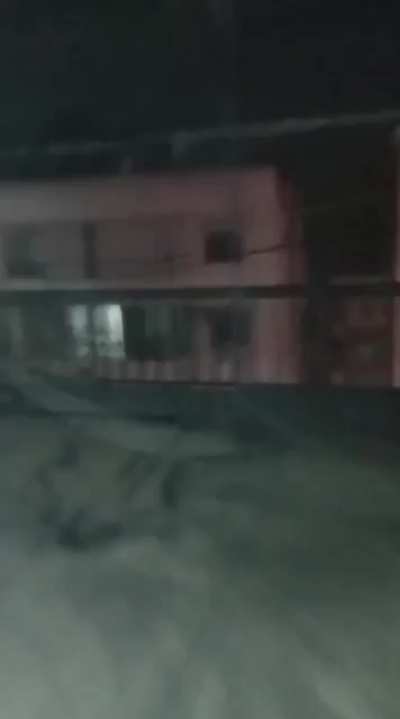 Moment of an Israeli strike on a building in Maawad - the southern suburbs of Beirut | 6 March 2026