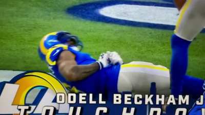 Odell Beckham Jr with the Self Revive