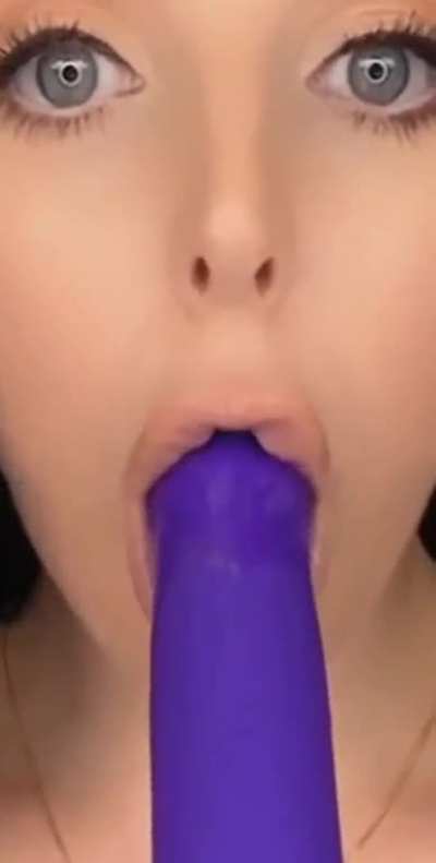 Angela White Dildo Play w/ Cartoon Sound Effects