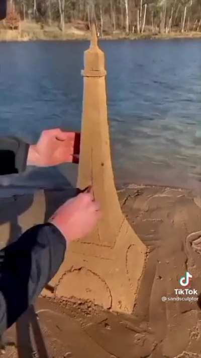The Bob Ross of Sand