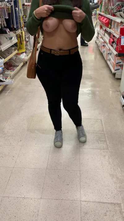 Almost got caught in the tools section