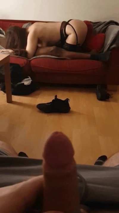 My birthday present this year came in the form of a huge cock 😈 [F]24