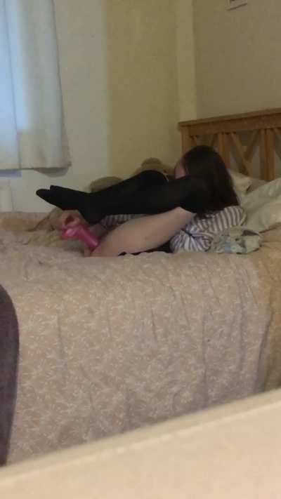Want to help out my gf? She needs a real 10 inch cock instead of a plastic one. I love showing off her pussy to everyone. I’d love to see her stretched by other guys.