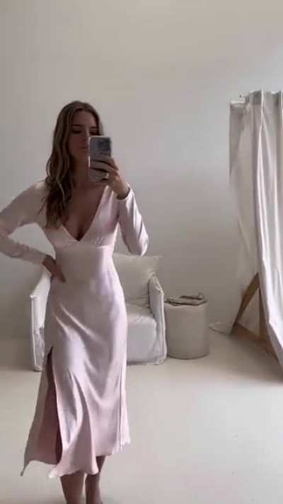 Silk dress