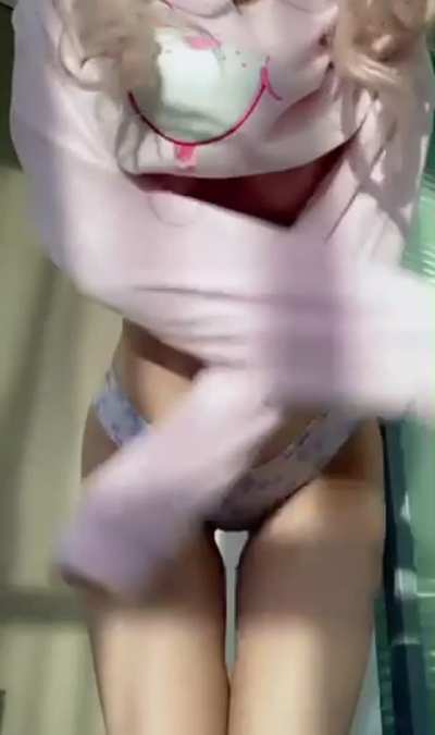 Thanks mom for my boobs
