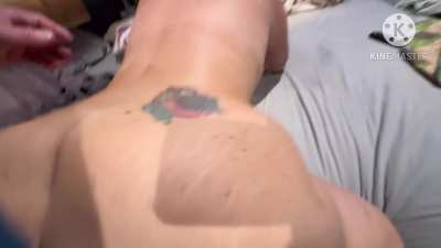 Stepmom craves Stepsons thrust Doggy