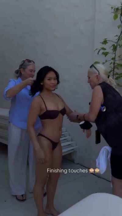 Sunisa Lee - Gymnast and SI Swim model