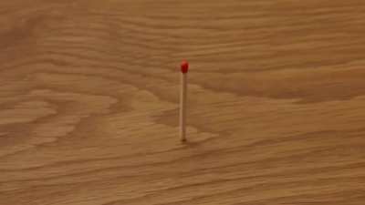 Outstanding stop-motion work using matches