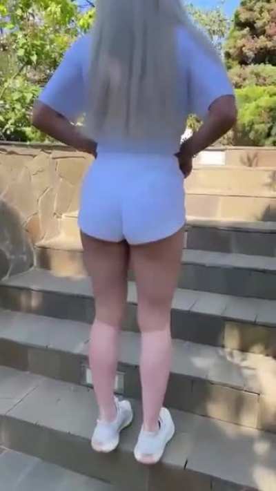 I would love to see her on the street doing this.
