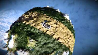 Figured out how to mod mini planets lol