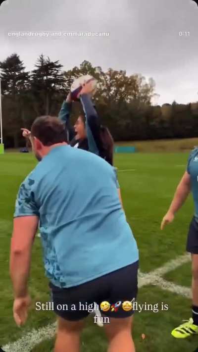 When Emma tried rugby