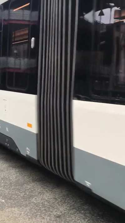 Stadler Citylink Trams under trial in Saarbrücken, Germany