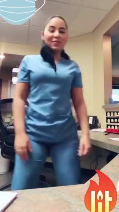 Can someone please explain why nurses all have fat asses nowadays? Because I absolutely fuckin love it