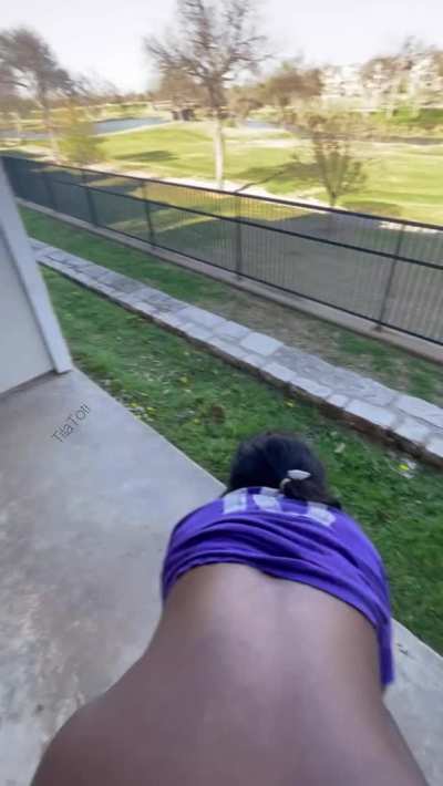 Such a nice view outside!