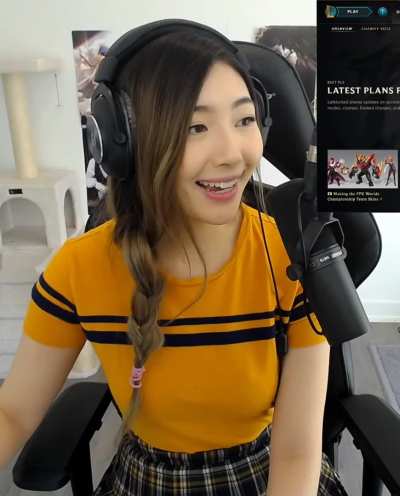 You can see it through the blouse (is it?)