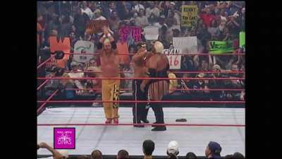 Rikishi stinkfaces Trish Stratus (with replays)