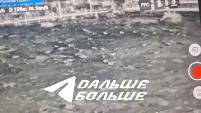 Drone hits Baba Yaga drone.