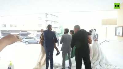 Beirut blast hits church during wedding