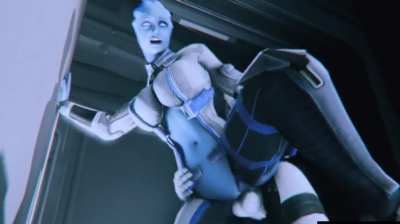 Liara and futa EDI (Netfuta)[ Mass effect ]