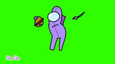 Grubhub dance but among us because I lost my mind (and among us is easy to animate)