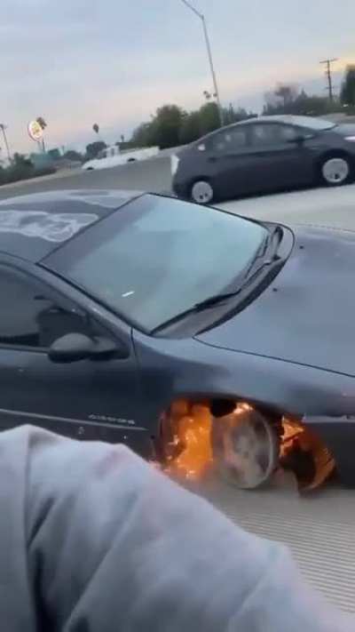 Tyres are gone