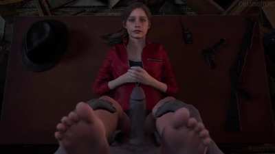 Claire Thighjob POV (ChasingNero) [Resident Evil]