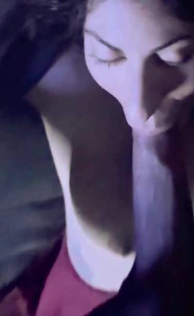 Mouthful of cock