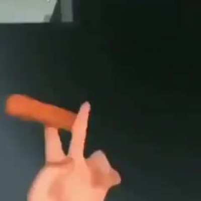 Playing with my sausage