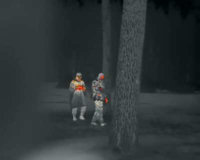 You opponent has nightvision, how will you camouflage yourself? What if they have thermal or worse they have both? Have you played around with this? Some companies are making thermal ponchos etc. but what would you do with the equipment you have in your k