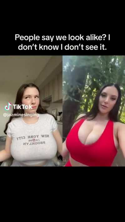 Do @jazm<wbr>inesi<wbr>nging and Angela White look alike?