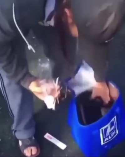 just piss in da bottle mate