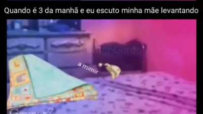 É muito difícil esconder uma montanha na coberta 😓