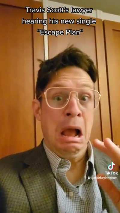 Travis Scott's lawyer hearing his new single 