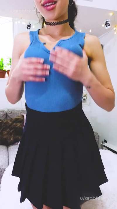 The smile or the boobs? [flash]