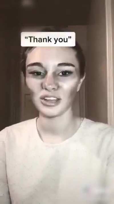 Girl tries to make a 