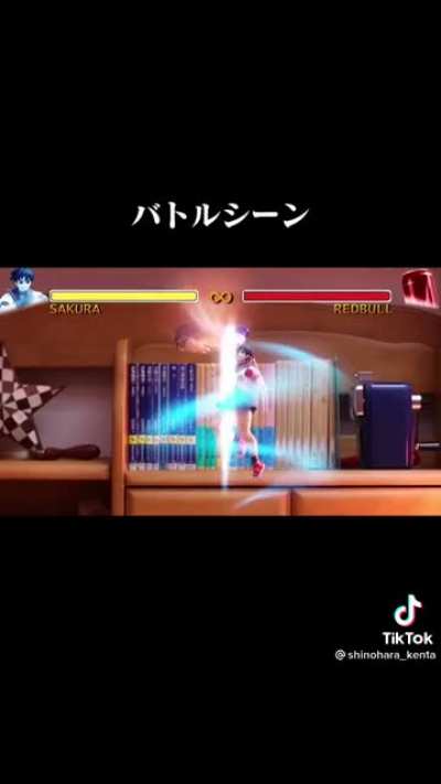 This amazing stop motion fight