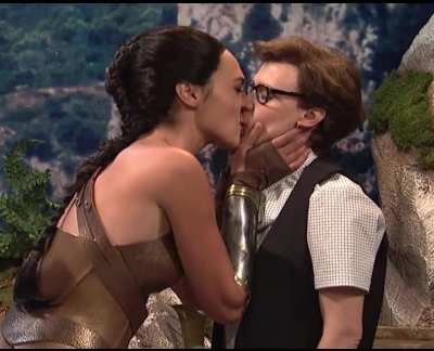 Gal Gadot and Kate McKinnon