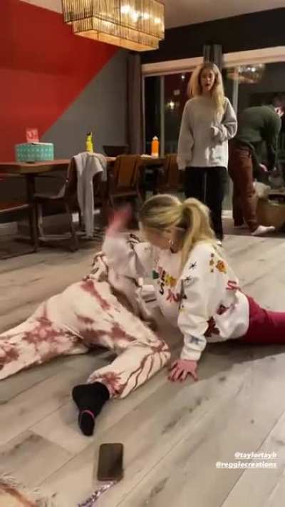 Taylor's Spank Dance