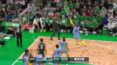 [Highlight] Al Horford buries the Celtics' 20th three pointer after making 25 the previous game