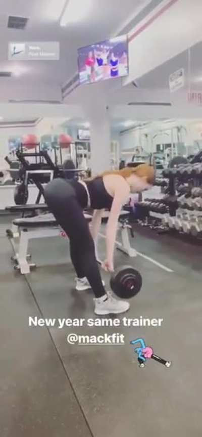 working out