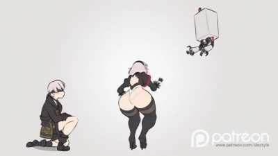 2B Get Amazing skill😍 (nier autom<wbr>ata)(<wbr>dezty<wbr>le)
