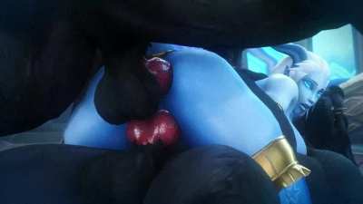 Double penetrated by werewolves (noname55)