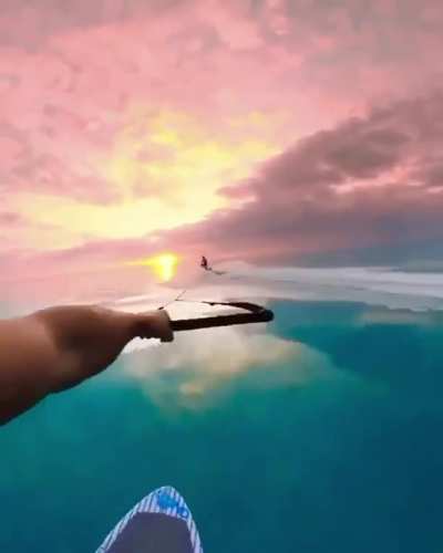 Sunset Waves