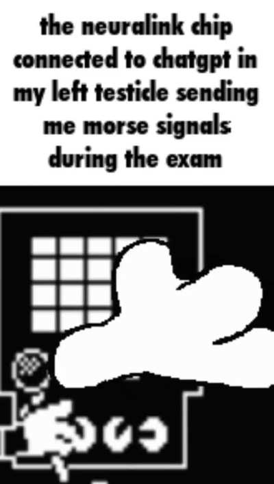 It’s tingling