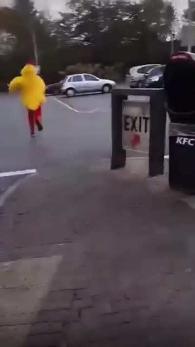 Why did the chicken cross the road?