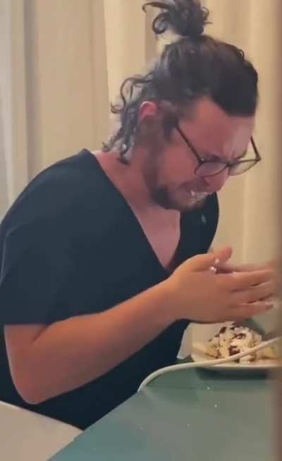Cake tastes a bit rubbery