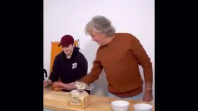 James May almost says salad cream