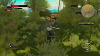 Two bandits, one sword.