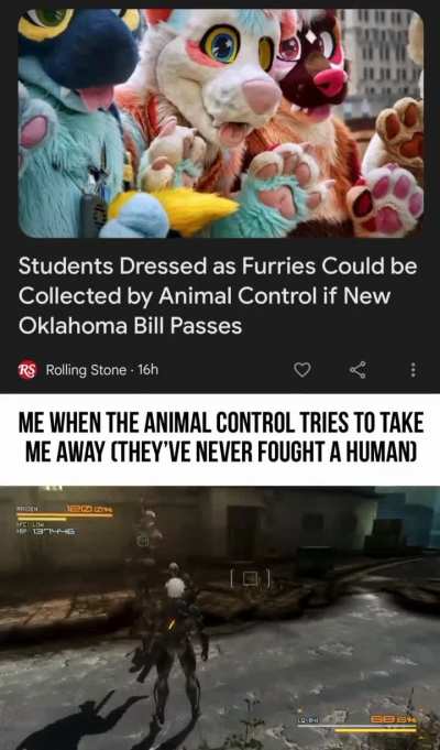 They won't take me alive